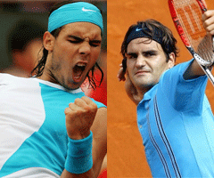 Federer x Nadal - Roland Garros