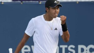 Learner Tien (Crédito: Mubadalla Citi Open)