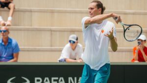 Zverev na academia de Nadal (Crédito: Rafa Nadal Academy)