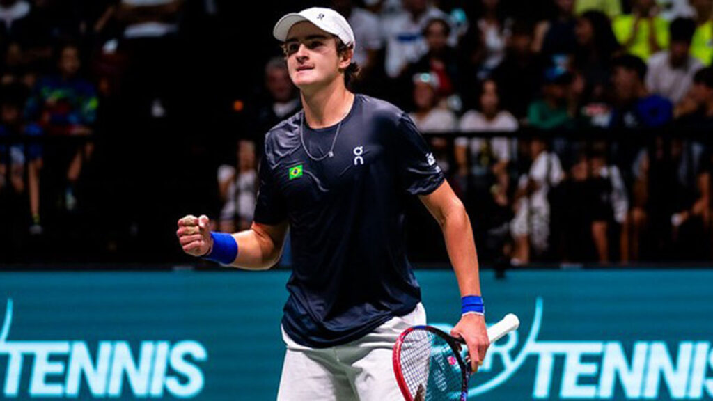 João Fonseca e Wild lideram o Brasil na Copa Davis contra a Grécia 2 fonsecadavis24