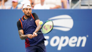 Nick Kyrgios na terceira rodada do US Open 2022