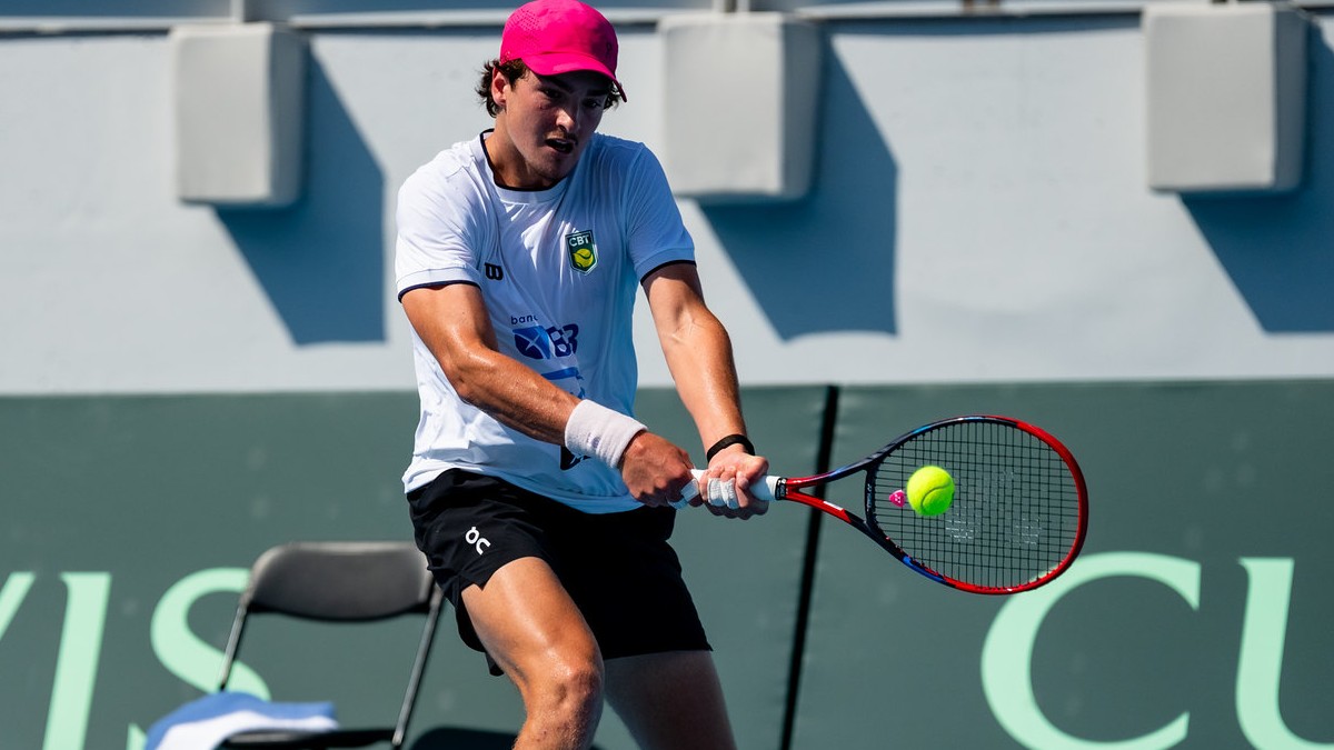 João Fonseca abre duelo contra a Grécia contra 286 do mundo na