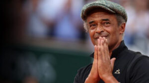 Yannick Noah em Roland Garros
