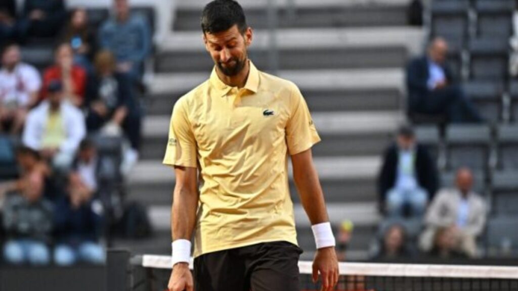Djokovic faz mistério sobre problema físico e lamenta derrota em Roma 19 djokovicroma262dgd