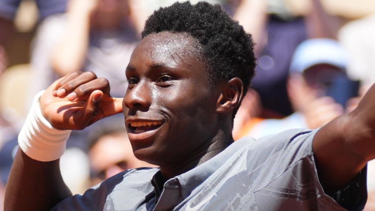 Moises Kouame revela sonho de superar recordes no tênis após vitória