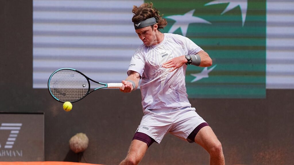 Rublev exalta nível de Sinner e explica derrota em Roma 22 rublevroma26