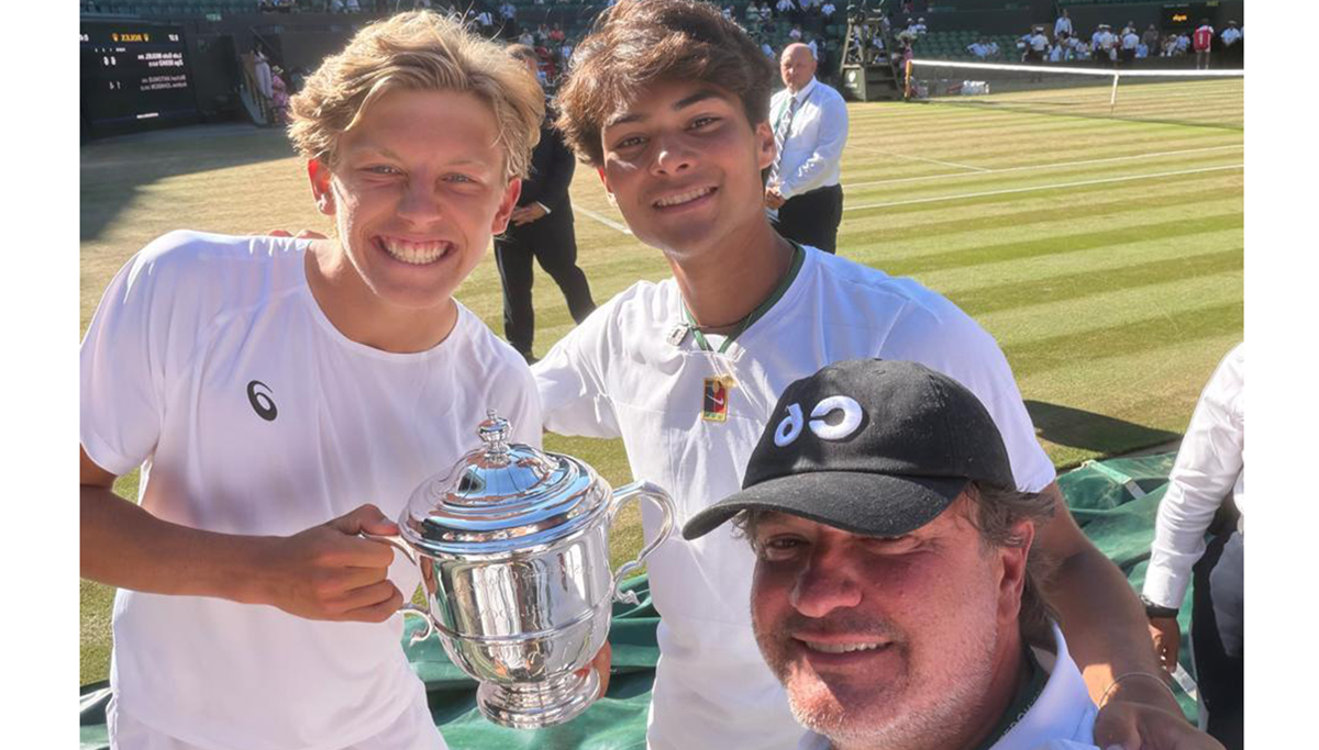 Guto Miguel é campeão juvenil e mantém a tradição brasileira em Wimbledon