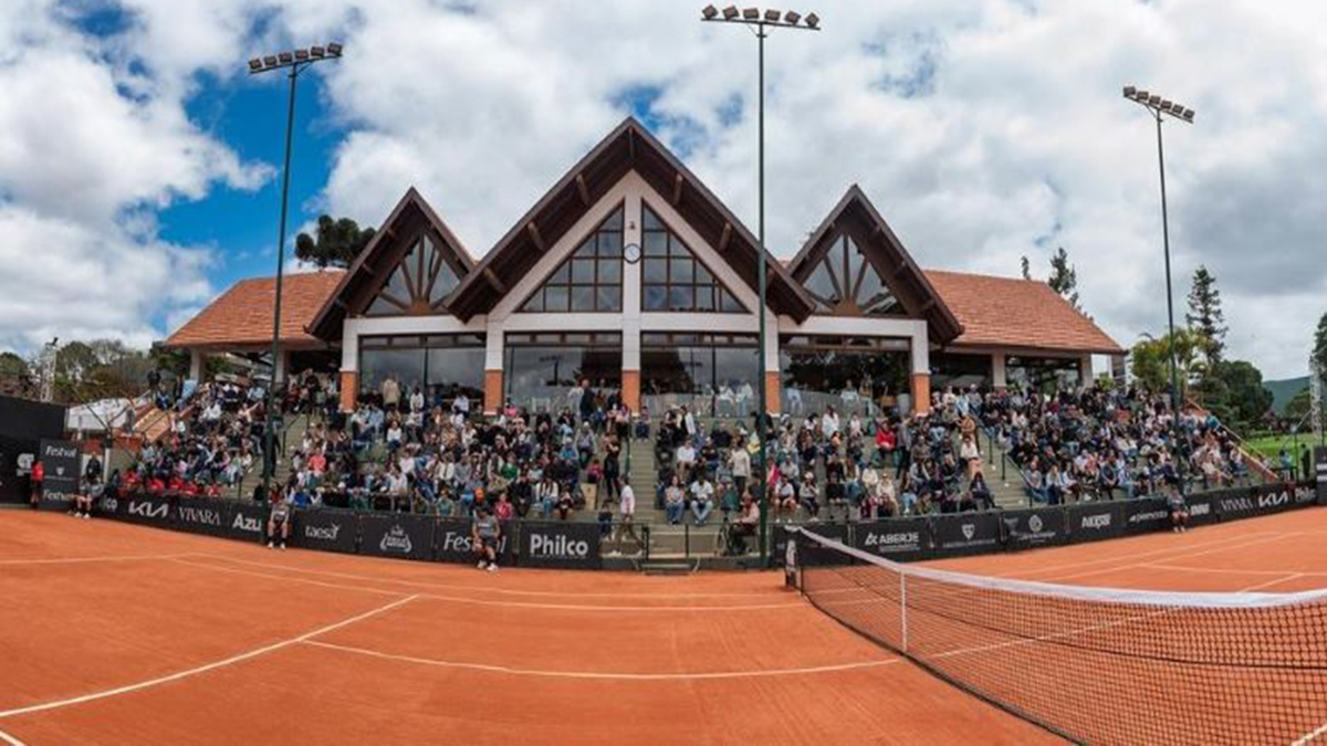 Programação de segunda-feira agita o Challenger de Tênis em Curitiba