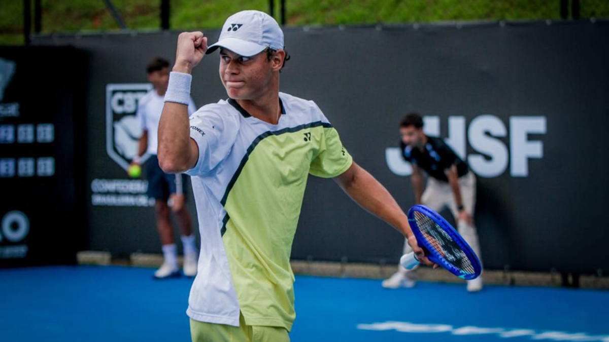 Livas Damázio vai à final do Australian Open Junior Series South America