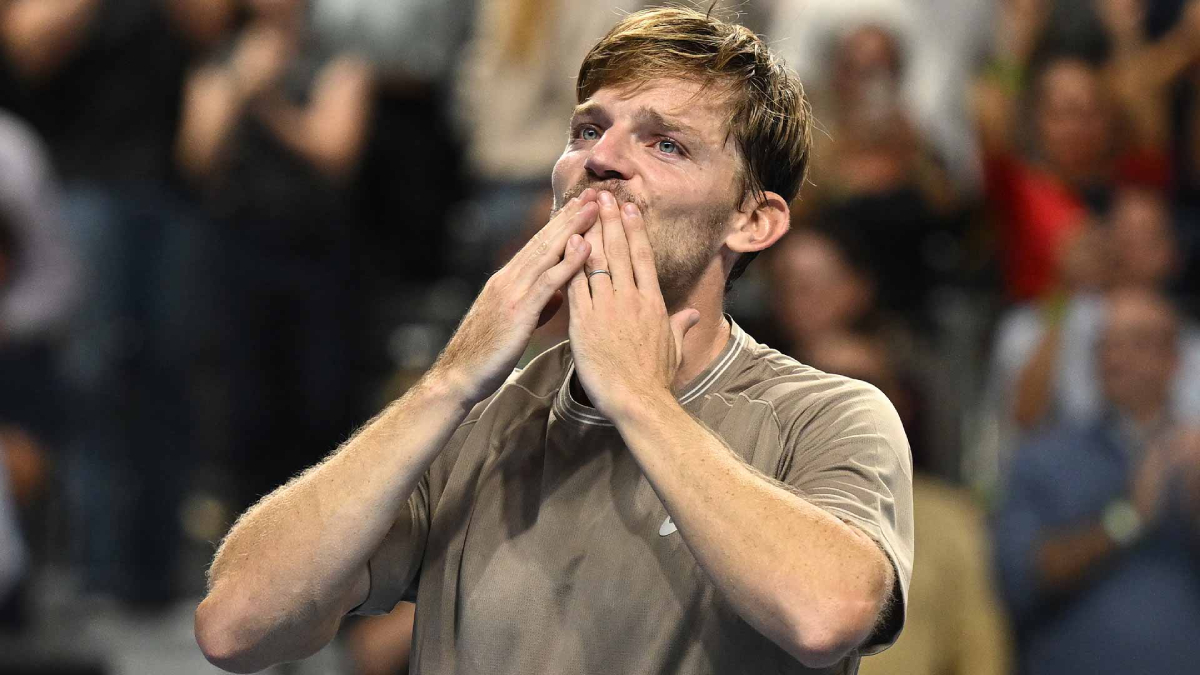David Goffin chora e adia aposentadoria com vitória em Bruxelas
