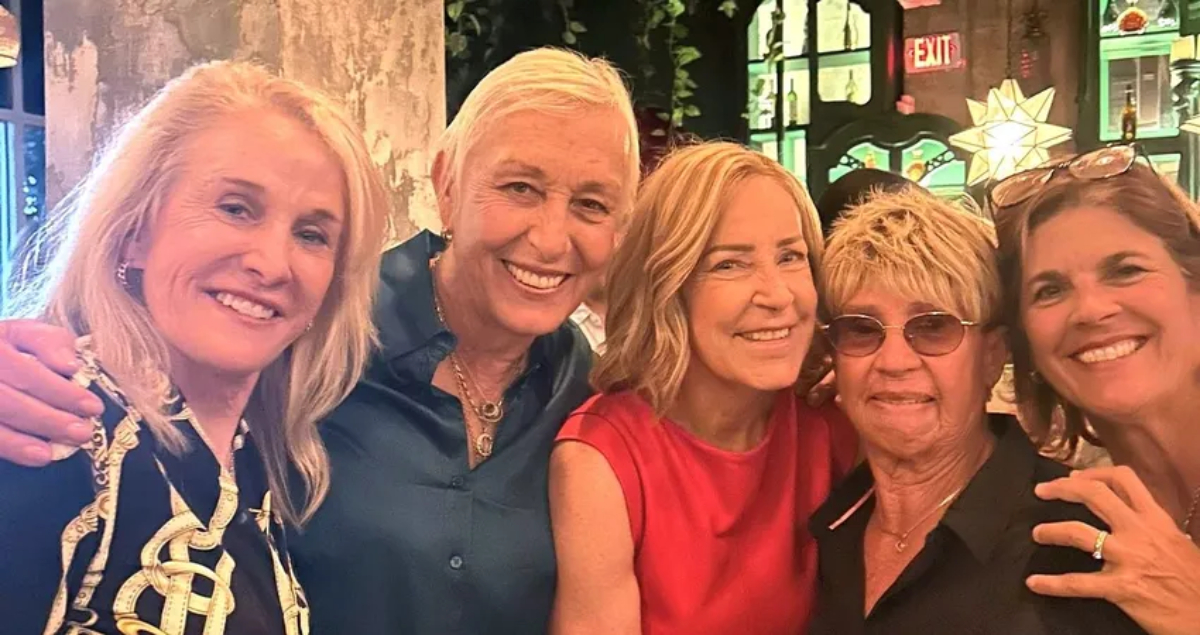 Martina Navratilova celebra 70 anos com festa rodeada de lendas do tênis