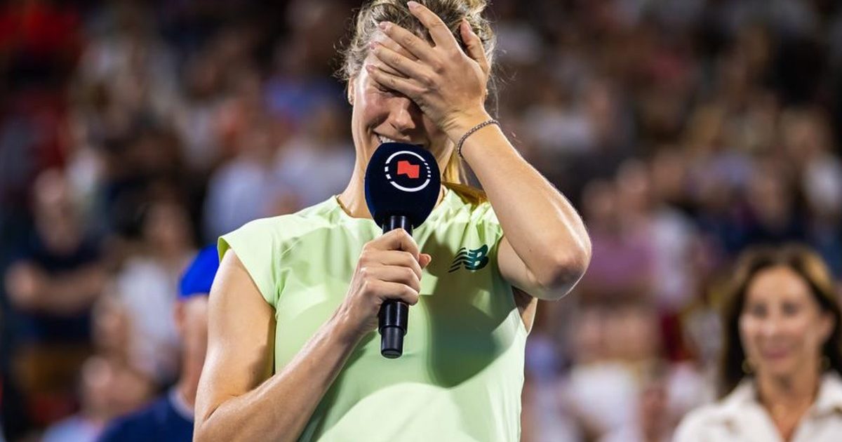 bouchardmontreal25despedida Eugenie Bouchard (Crédito: Jimmie 48 Photography/WTA)