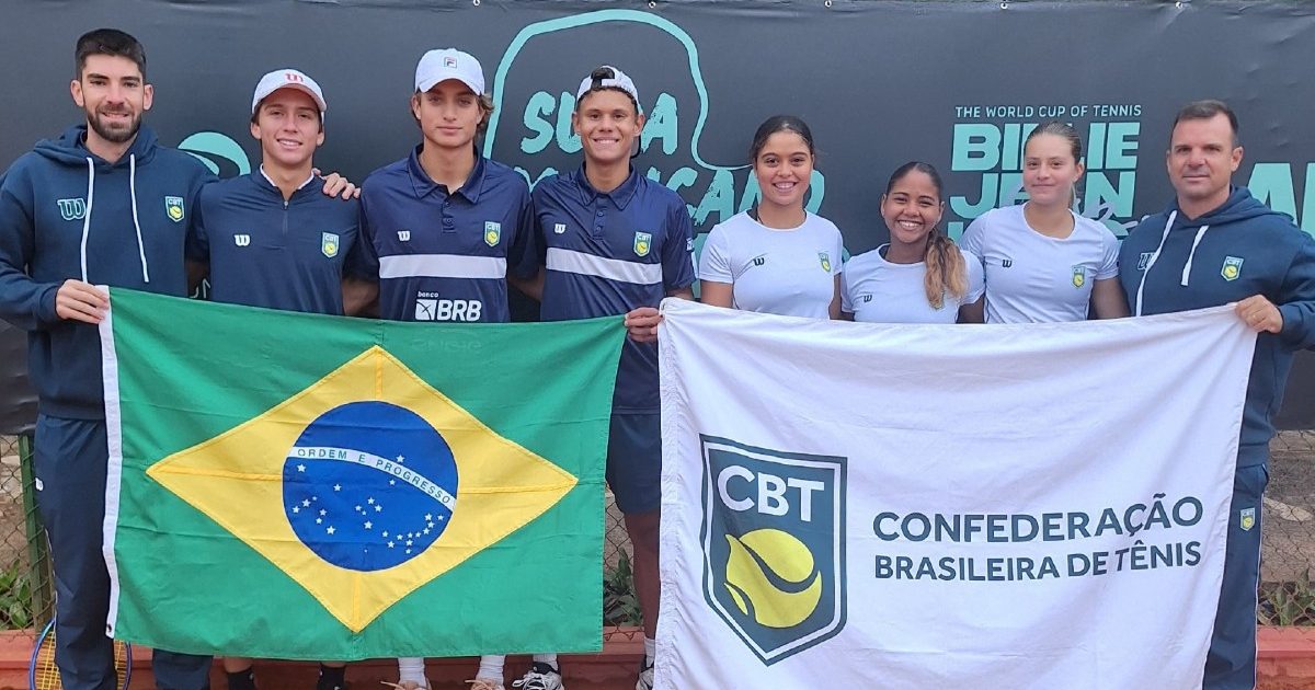 Brasil no Sul-Americano (Crédito: Divulgação/CBT)