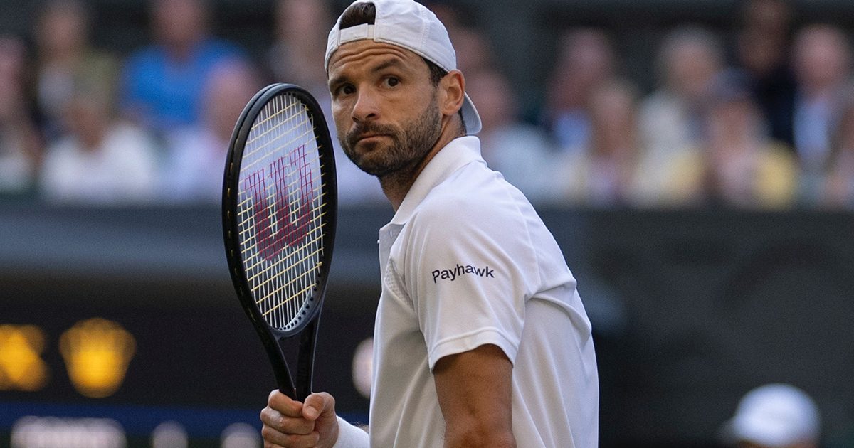 dimitrovwim25 Crédito: AELTC