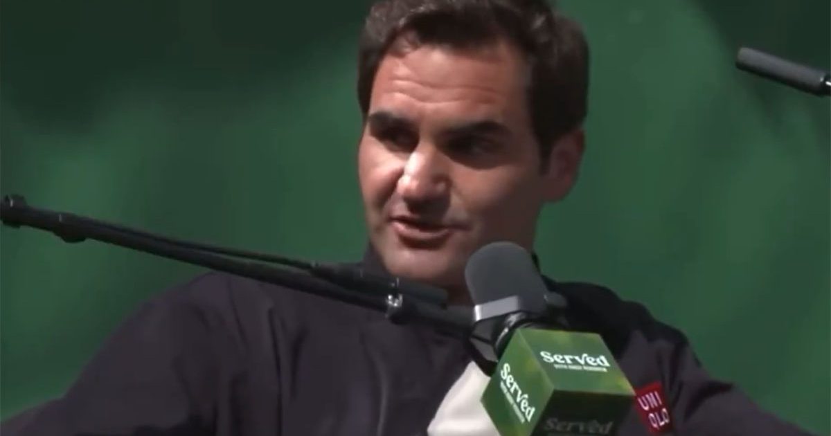 Roger Federer (Reprodução/Serve with Andy Roddick)