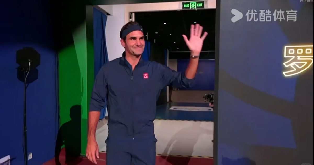 Federer é ovacionado em Shanghai