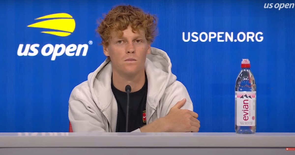 Jannik Sinner no primeiro media day do US Open 2025