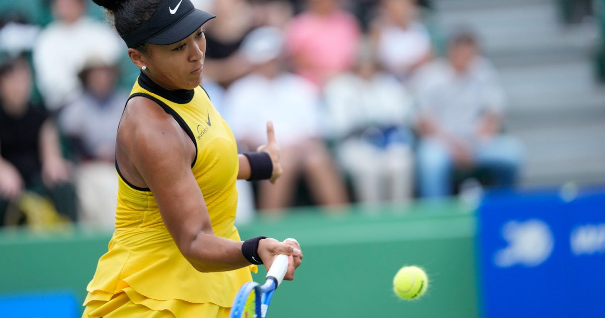 Osaka em ação na chave do WTA de Osaka 2025