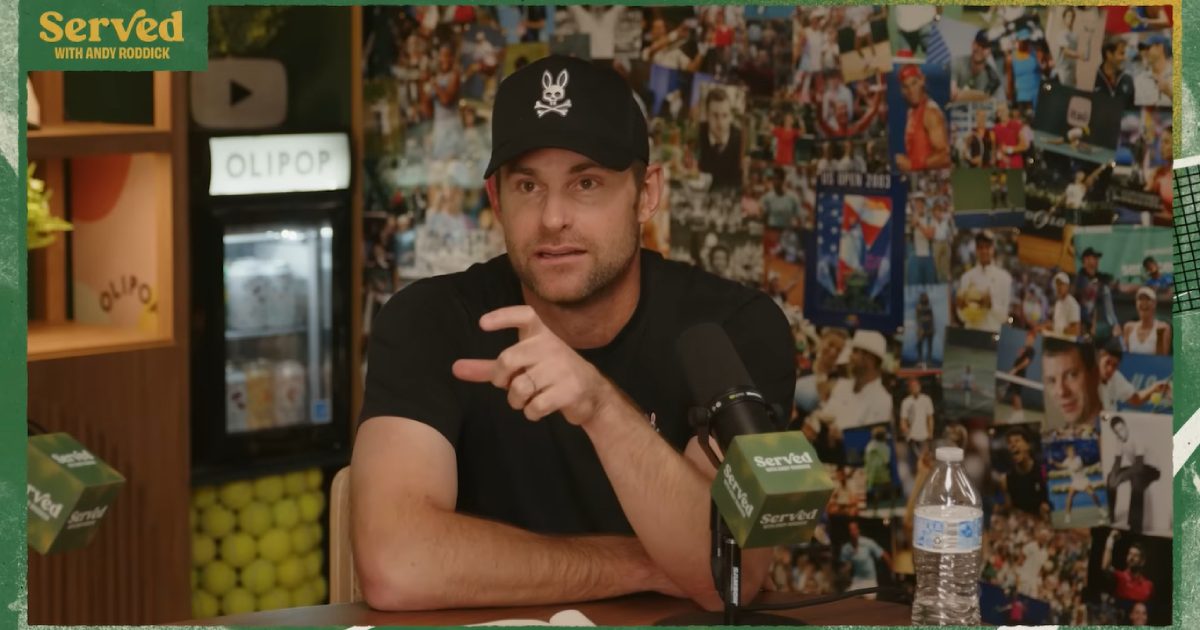 (Crédito: Served with Andy Roddick no YouTube)