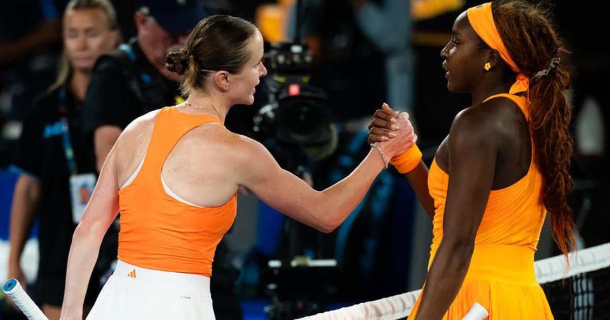 Svitolina e Gauff no Australian Open 2026 [ Crédito: Jimmie 48 Photography/WTA]