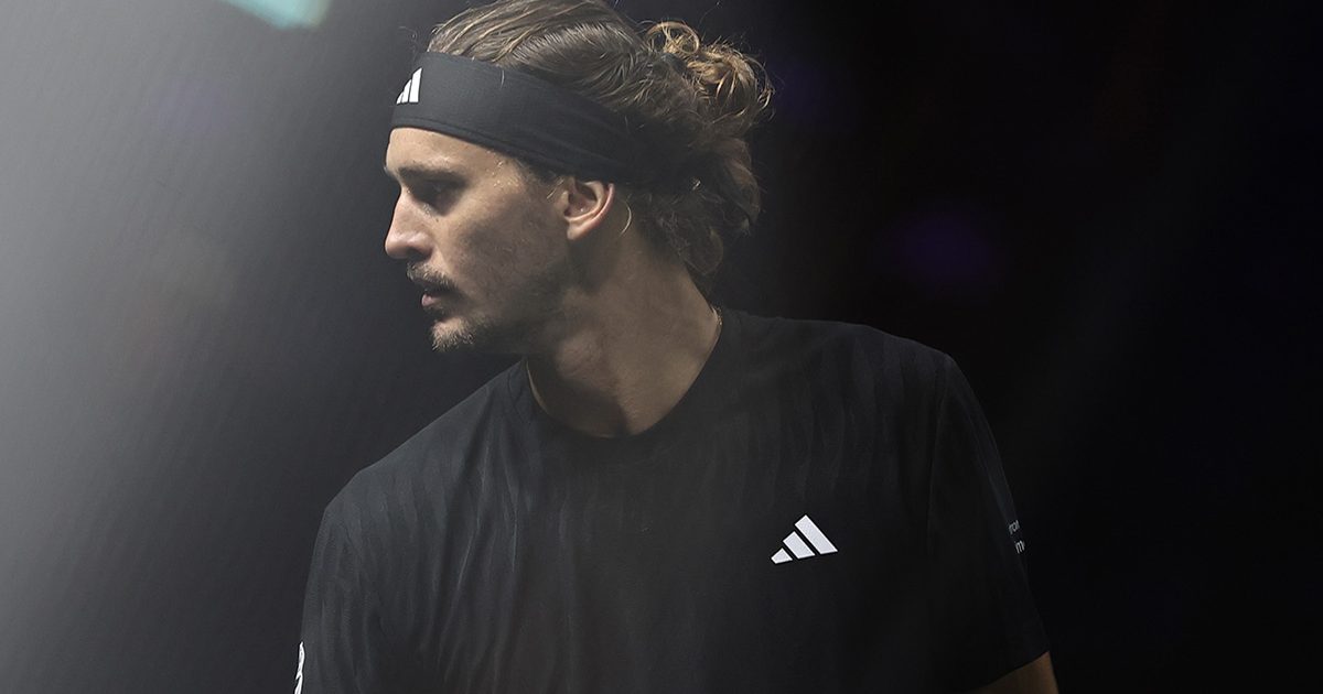 zverevparis25 Crédito: Rolex Paris Masters