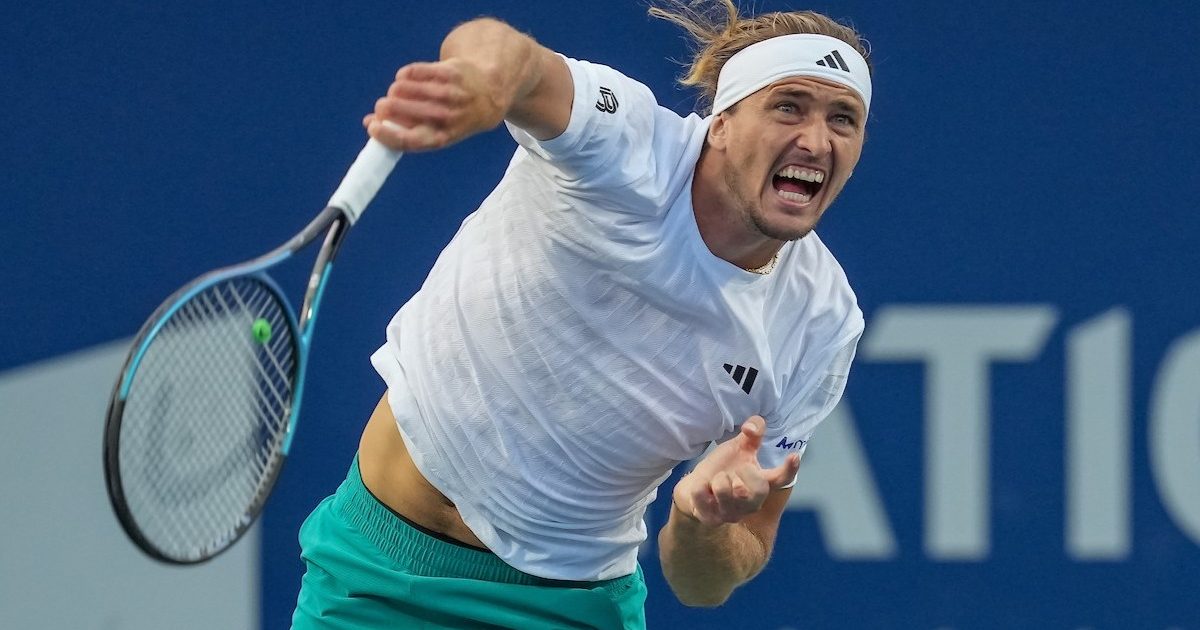Zverev (Crédito: National Bank Open)